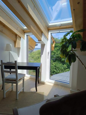 Apartment unterm Dach mit kleinem Seeblick
